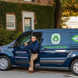 Chestnut Hill Realty Maintenance Truck