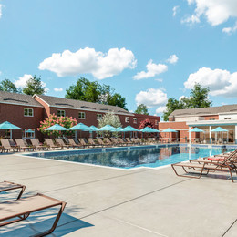 Hancock Village Apartments Community Center - Pool and Sundeck