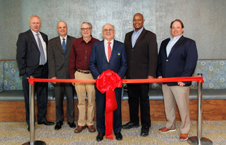 The John Adams Building ribbon cutting