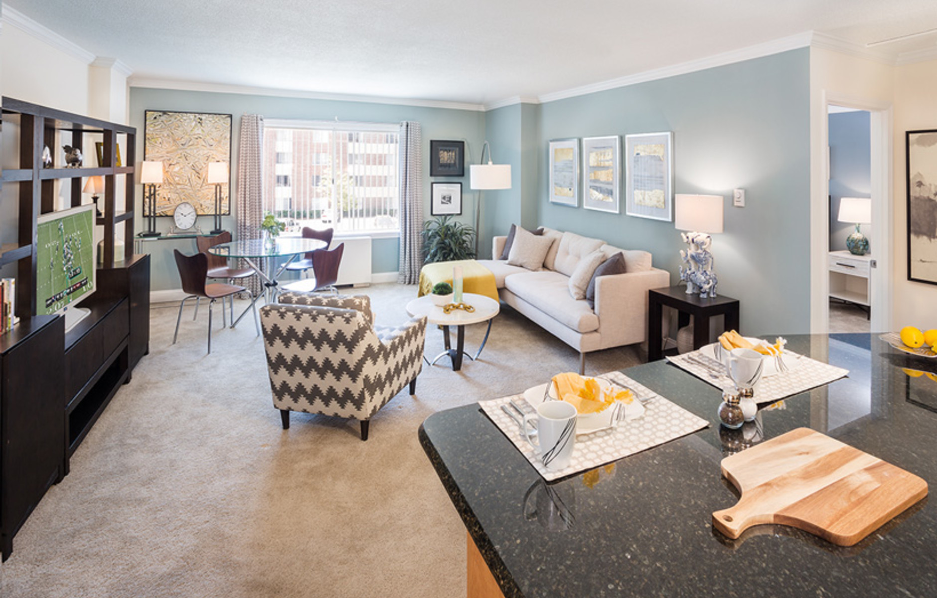 Berkeley Style Living/Dining Room