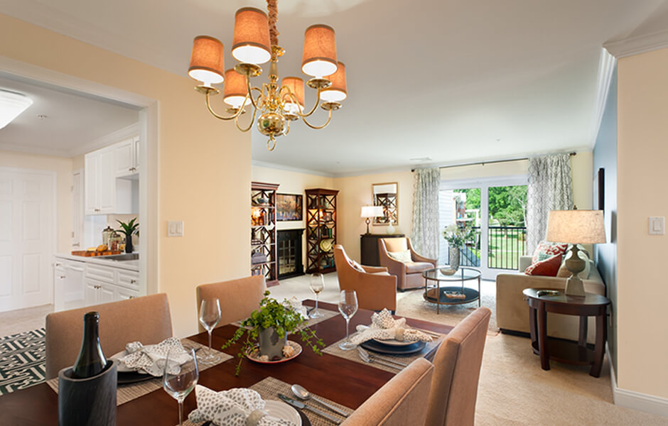 Norwood Gardens - Living and Dining Room