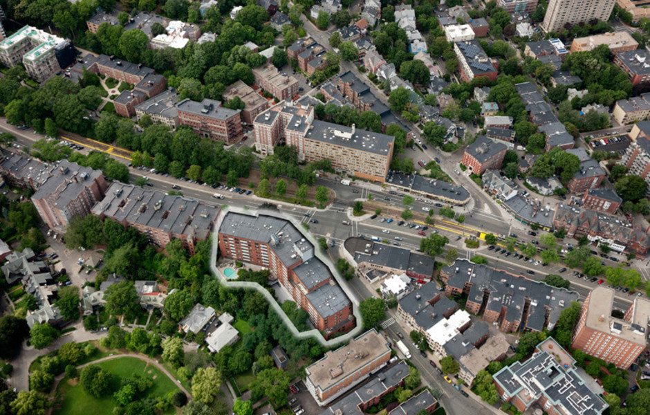 1443 Beacon - Aerial View of Property