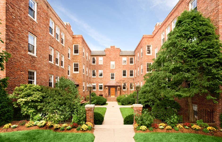 Auburn Harris Courtyard - Building Facade