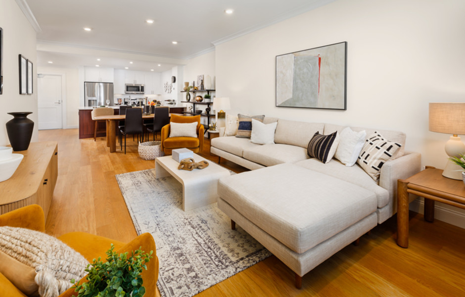 The Franklin at Hancock Village - living room